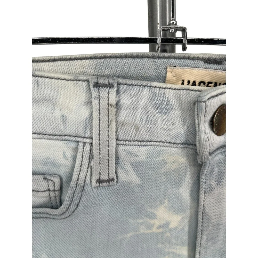 L'Agence Jeans Women's Size 25 Abyss Blue Tie Dye Skinny Margot